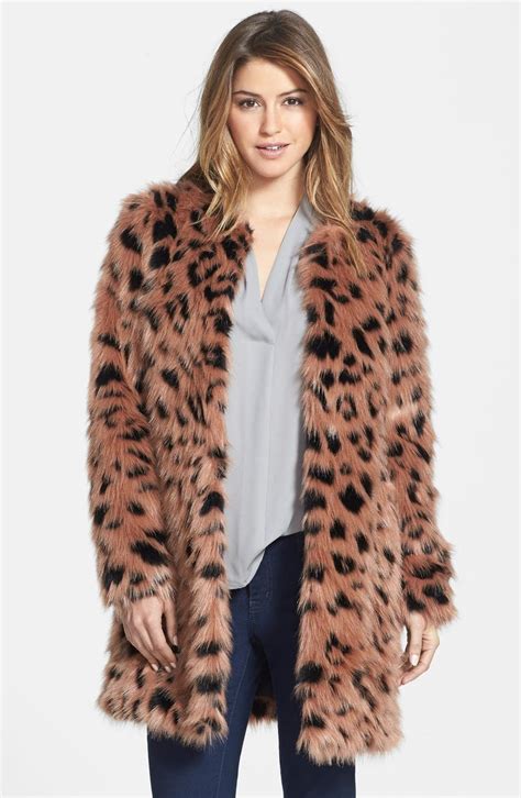 faux fur jacket michael kors